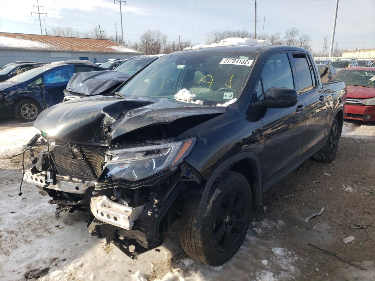 Photo 2 from auction – 2020 HONDA RIDGELINE with VIN 5FPYK3F87LB007987