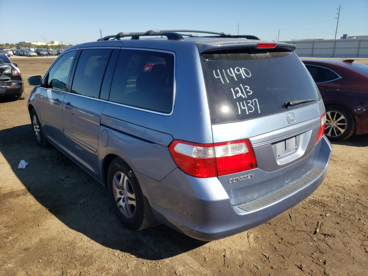 Photo 3 from auction – 2006 HONDA ODYSSEY EX with VIN 5FNRL38436B101437