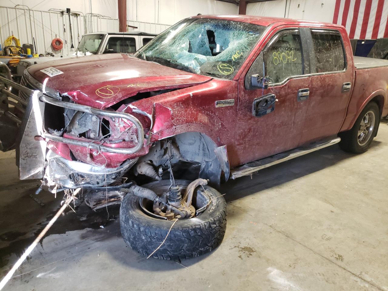 Photo 9 from auction – 2008 FORD F150 SUPER with VIN 1FTPW14V28FA38511