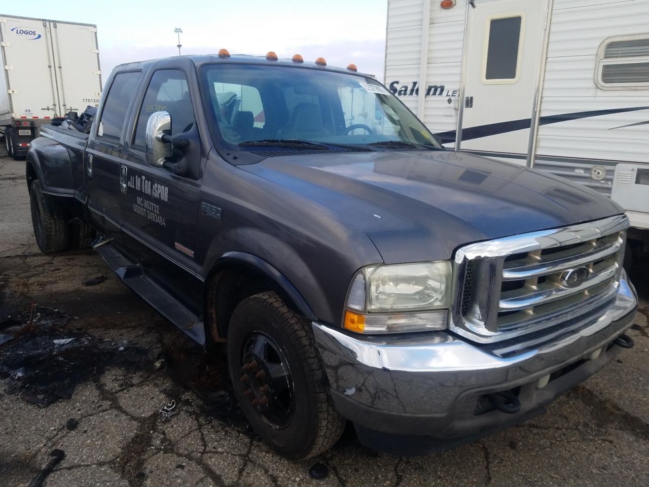 FORD F350 SUPER 2004 with VIN 1FTWW32P54EB19594 - Photo from auction