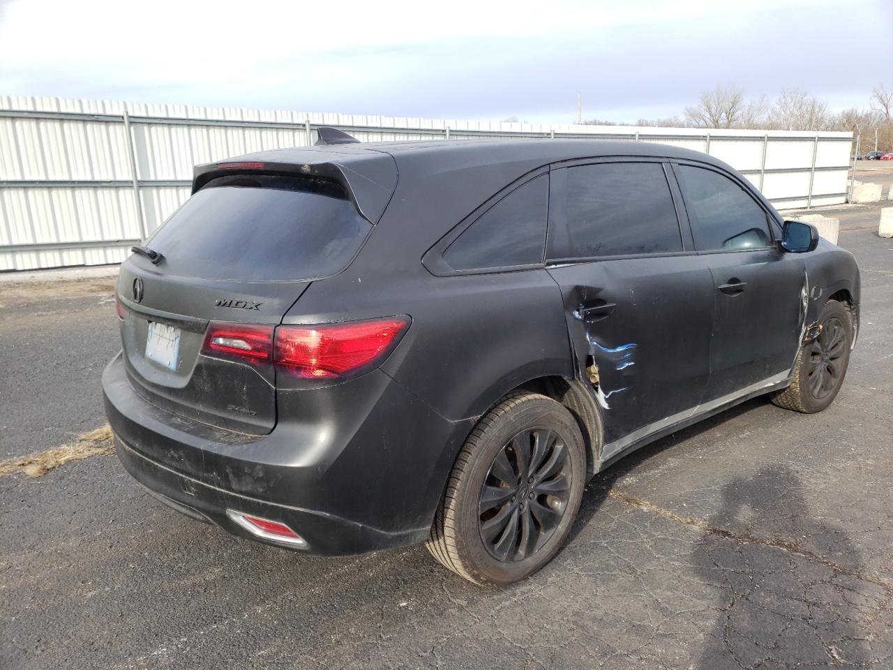 Photo 4 from auction – 2014 ACURA MDX TECHNO with VIN 5FRYD4H47EB034997
