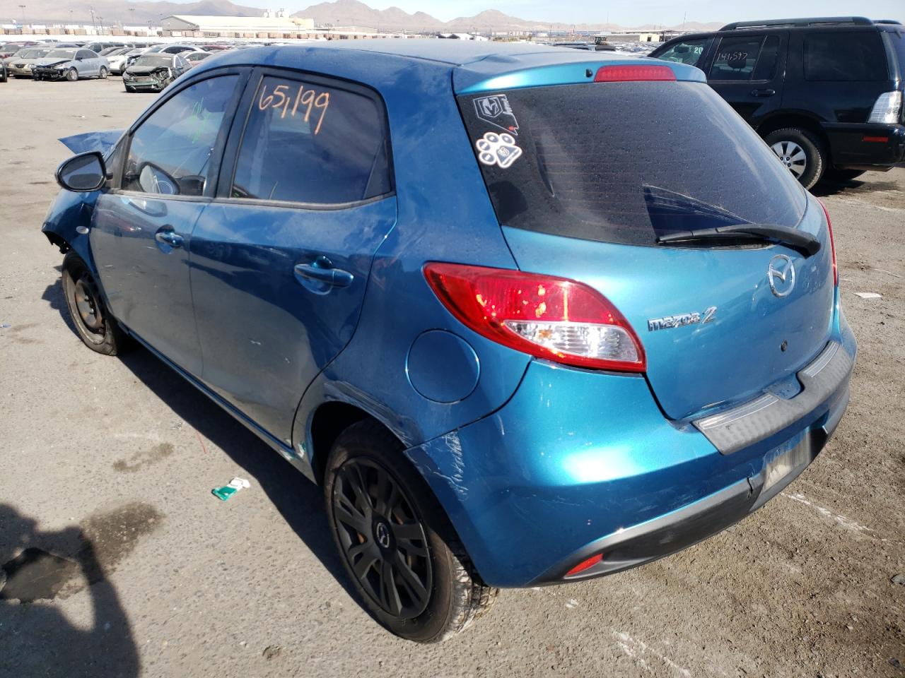 Photo 3 from auction – 2012 MAZDA MAZDA2 with VIN JM1DE1KZ9C0148916