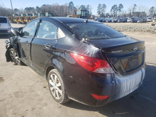 Photo 3 from auction – 2012 HYUNDAI ACCENT GLS with VIN KMHCU4AE3CU061208