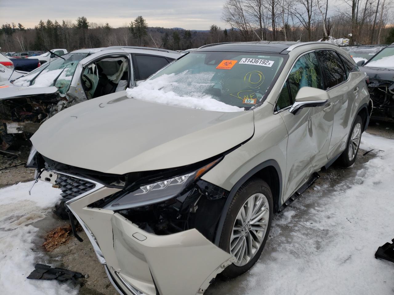 Photo 2 from auction – 2020 LEXUS RX 450H with VIN 2T2JGMDA2LC044808