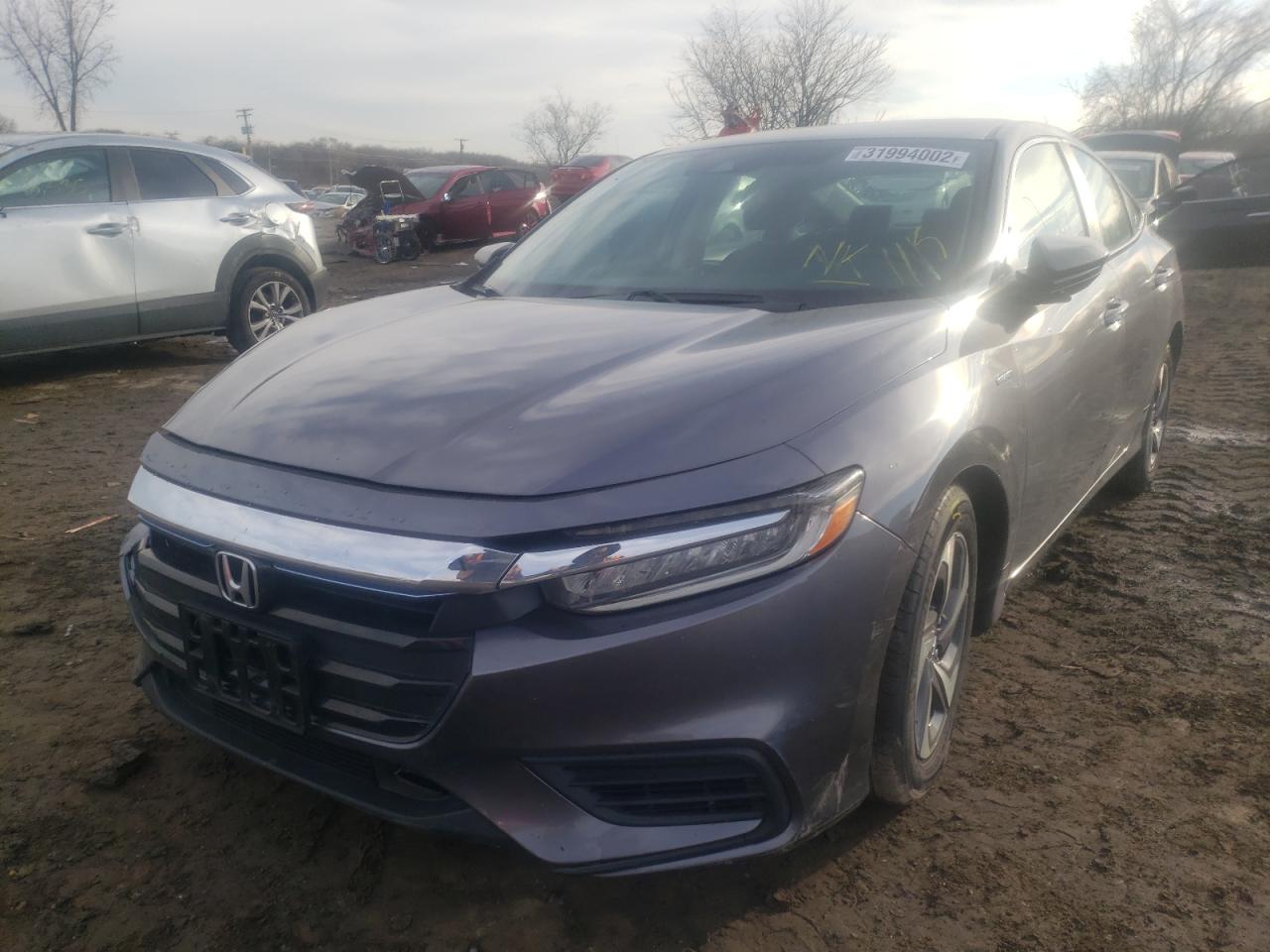 Photo 2 from auction – 2019 HONDA INSIGHT EX with VIN 19XZE4F55KE025120