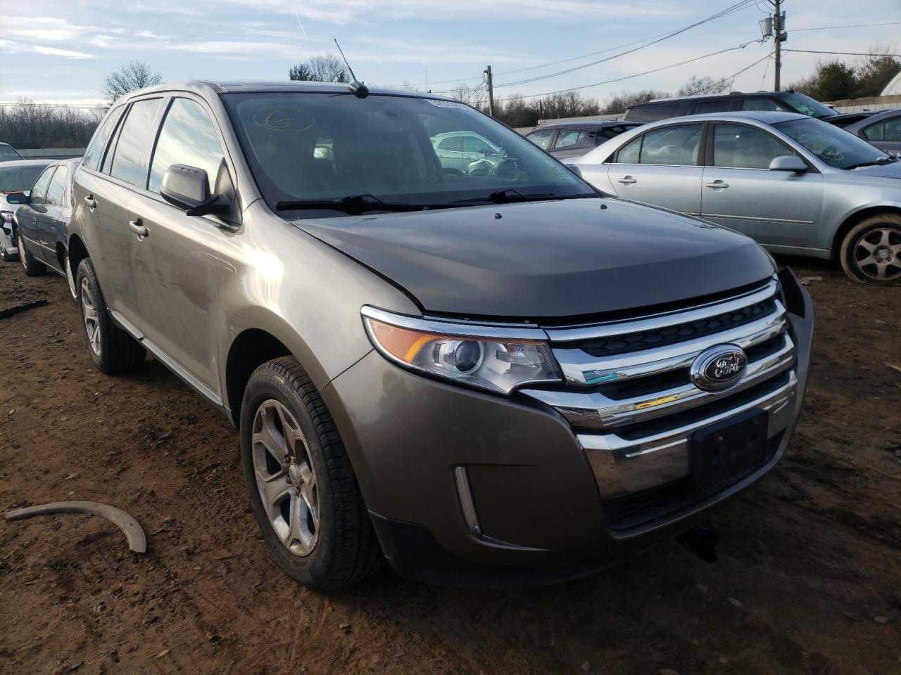 FORD EDGE SEL 2014 with VIN 2FMDK4JC6EBA77436 - Photo from auction