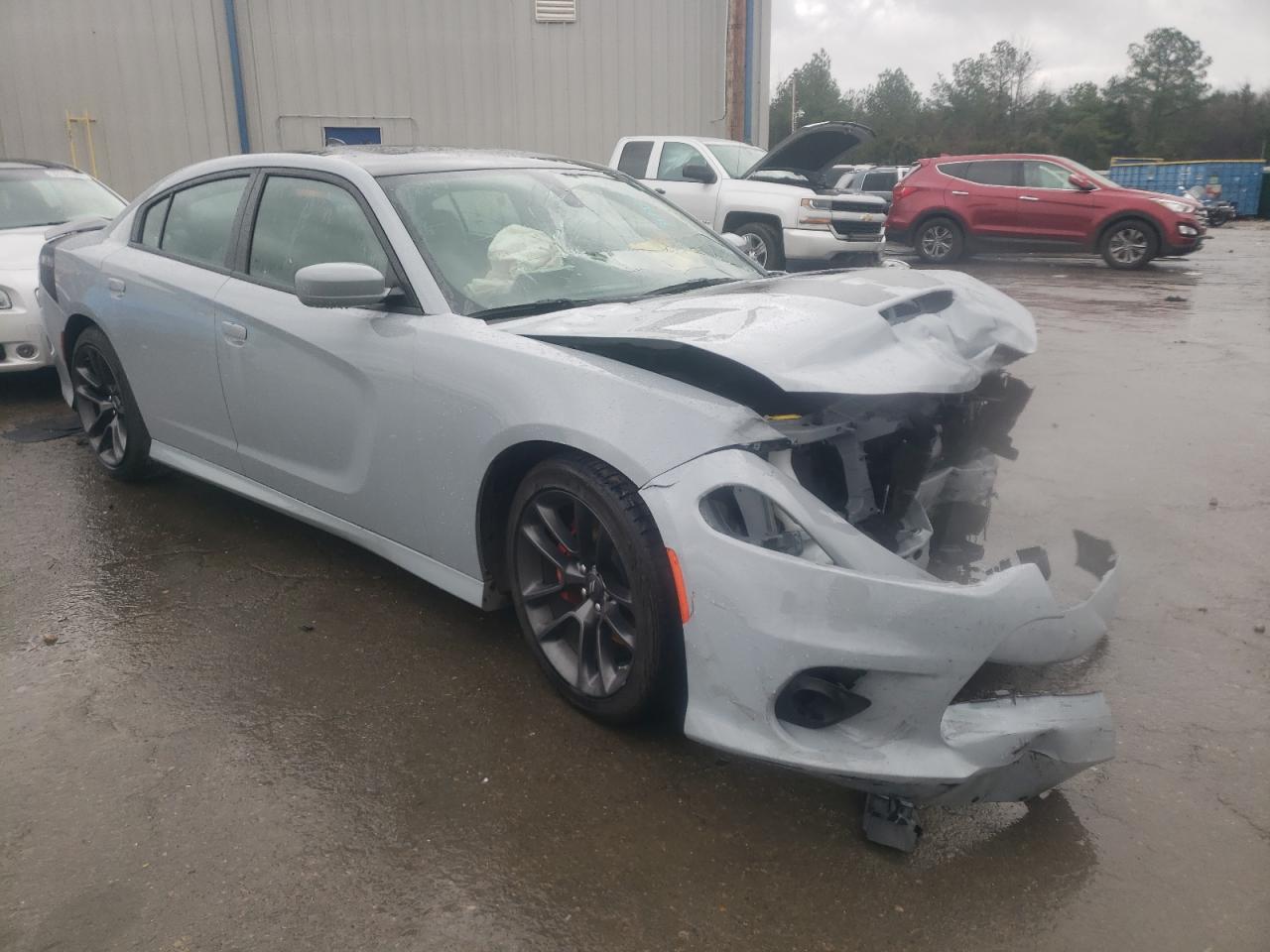 DODGE CHARGER R/ 2021 with VIN 2C3CDXCT2MH591793 - Photo from auction