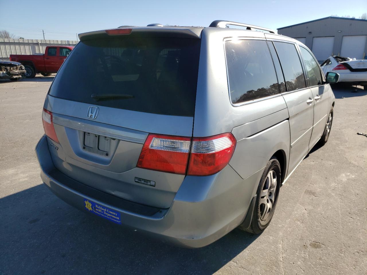Photo 4 from auction – 2007 HONDA ODYSSEY EX with VIN 5FNRL38797B069802