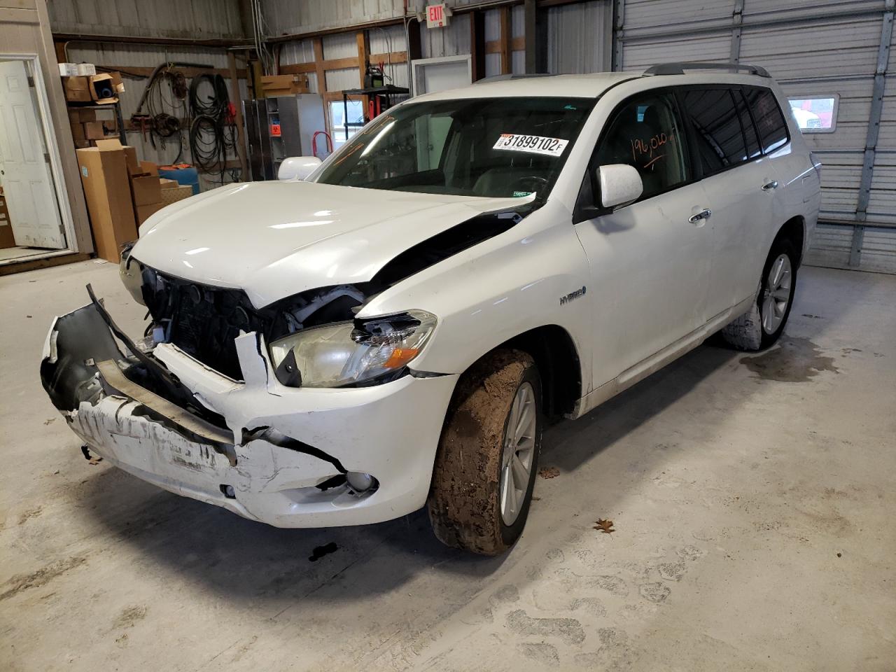 Photo 2 from auction – 2010 TOYOTA HIGHLANDER with VIN JTEJW3EHXA2039506