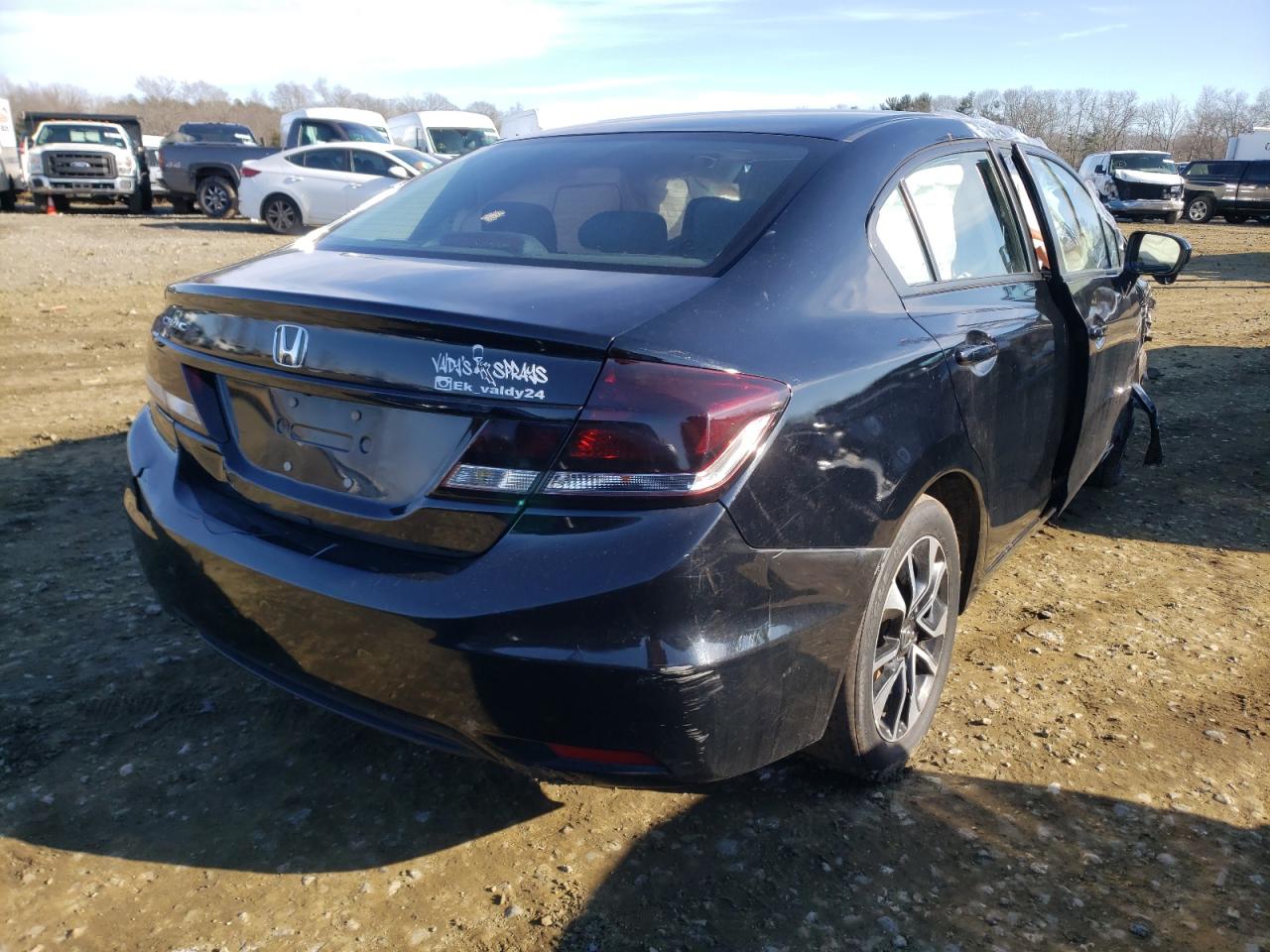 Foto 4 de la subasta – 2014 HONDA CIVIC EX con VIN 19XFB2F81EE276019