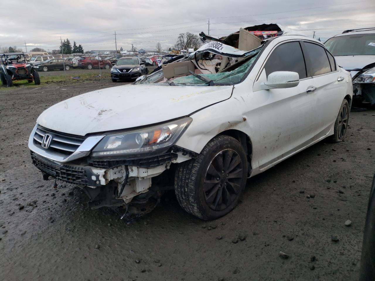 Photo 2 from auction – 2015 HONDA ACCORD EXL with VIN 1HGCR2F88FA044795