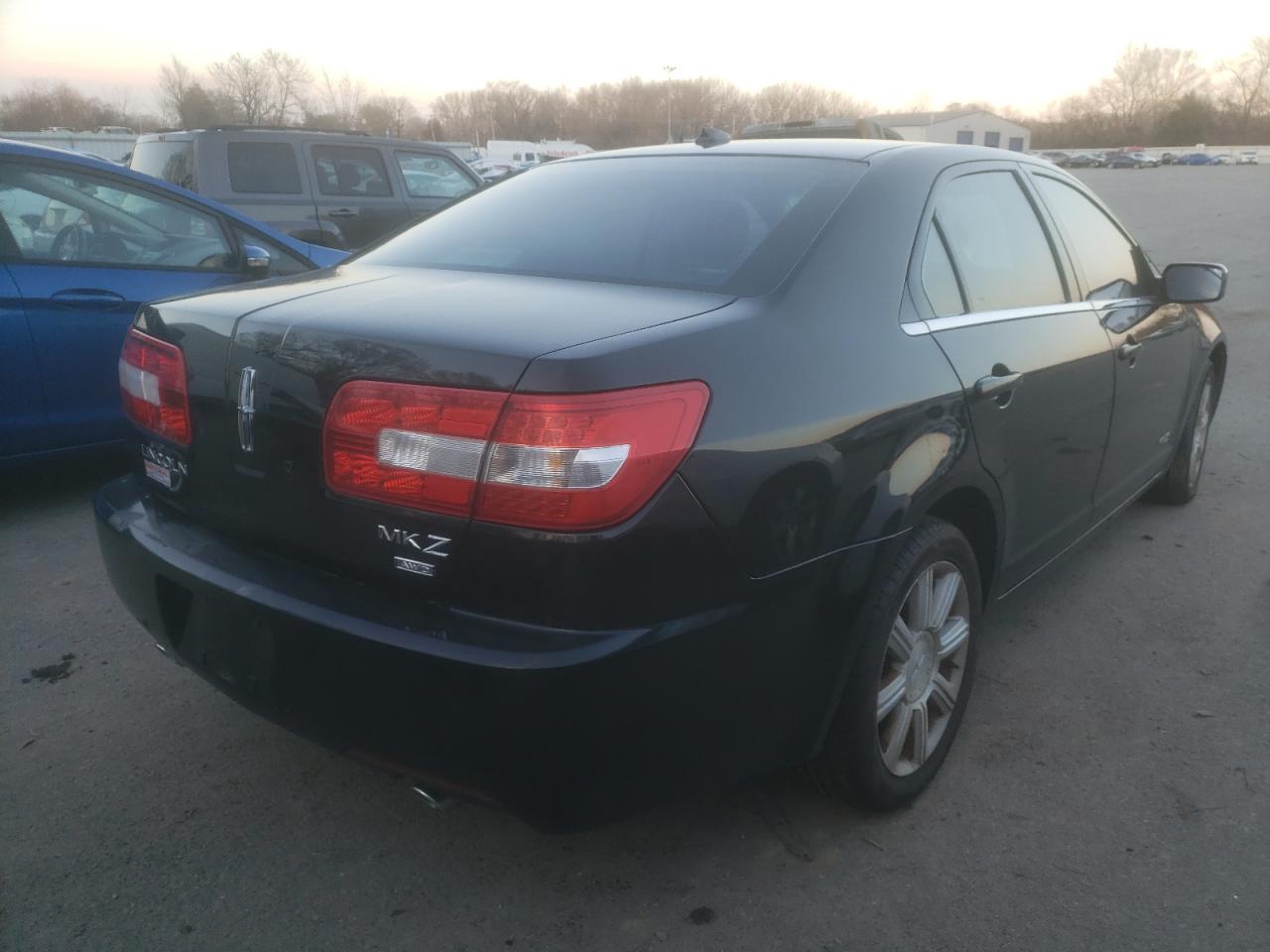Photo 4 from auction – 2007 LINCOLN MKZ with VIN 3LNHM28T27R617603