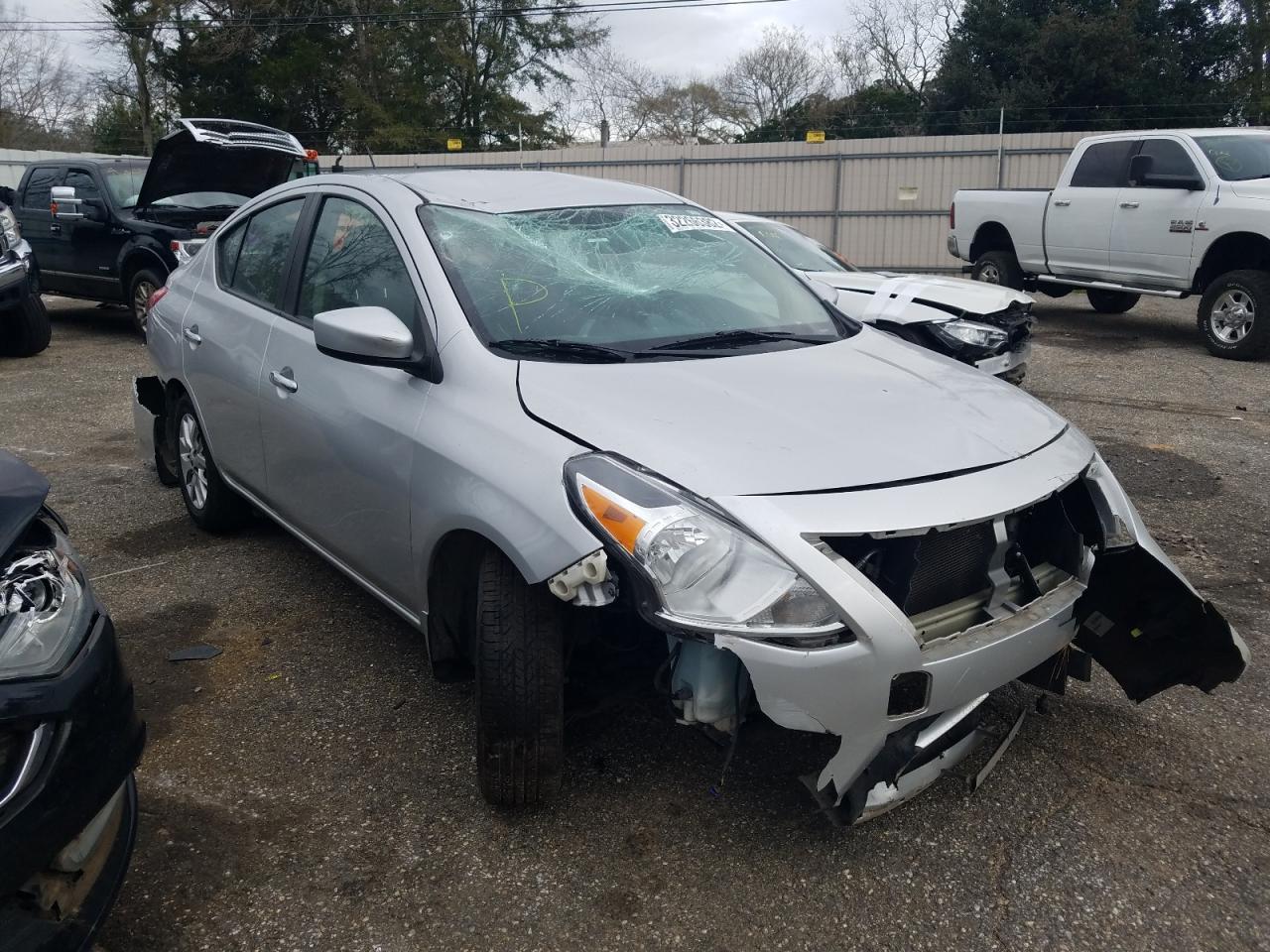 NISSAN VERSA S 2018 with VIN 3N1CN7AP9JL808874 - Photo from auction