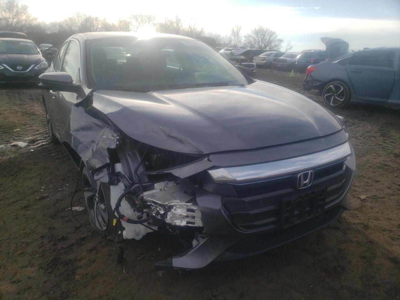 HONDA INSIGHT EX 2019 with VIN 19XZE4F55KE025120 - Photo from auction