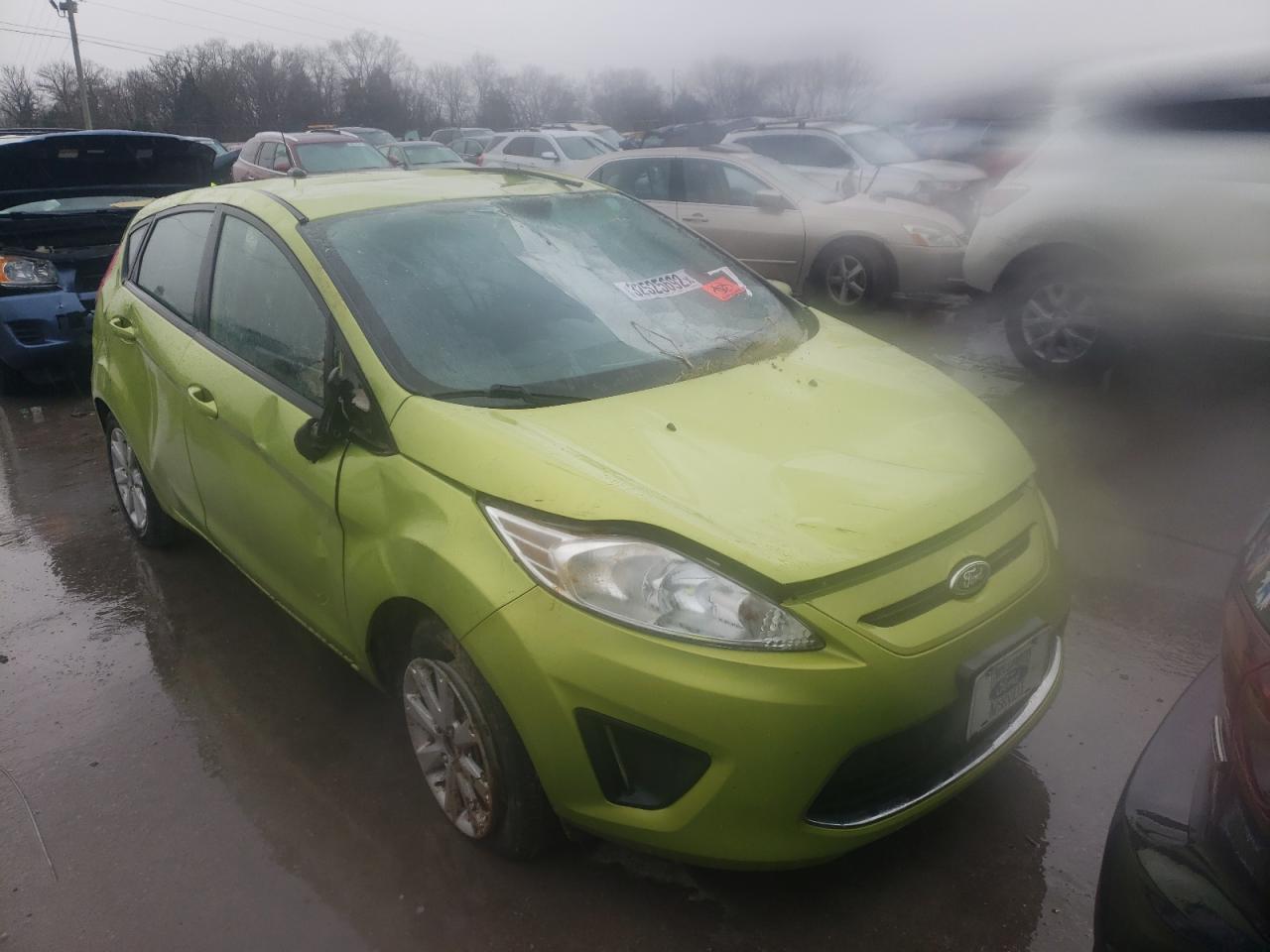 FORD FIESTA SE 2012 with VIN 3FADP4EJ6CM137408 - Photo from auction
