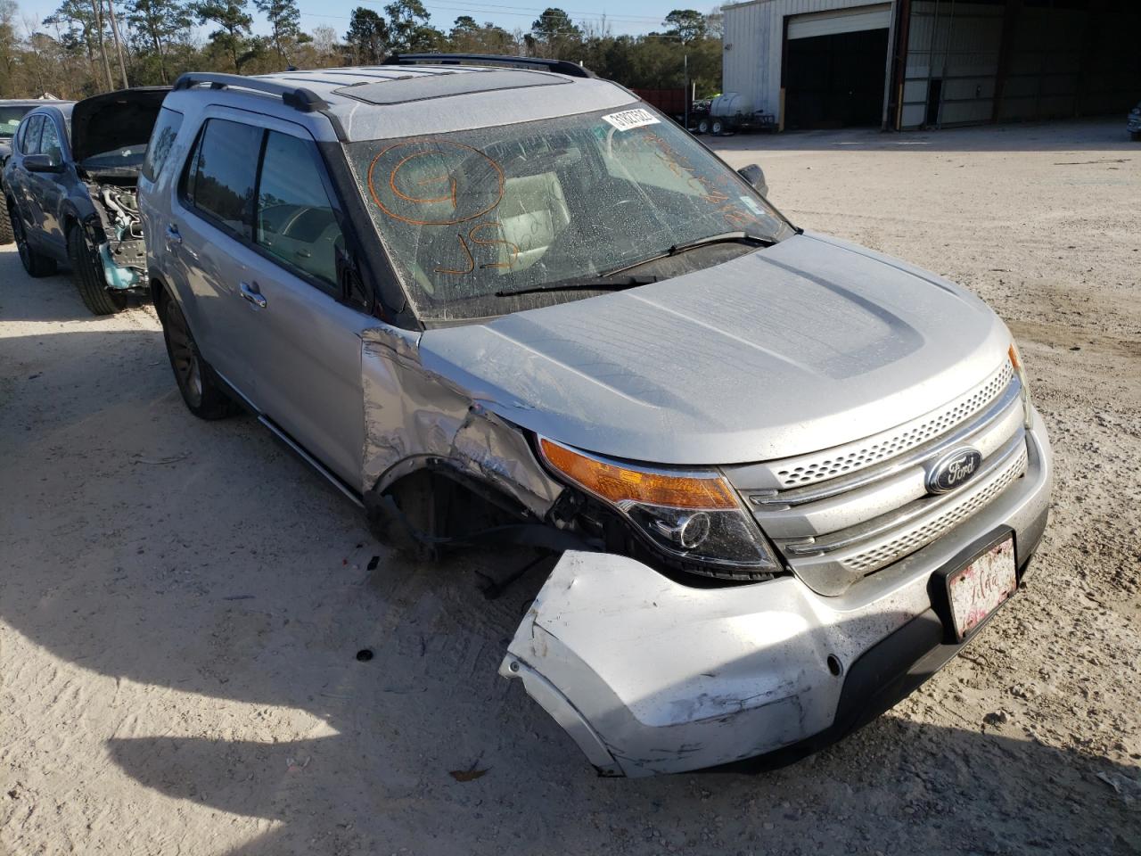 FORD EXPLORER X 2013 with VIN 1FM5K7D89DGA91805 - Photo from auction