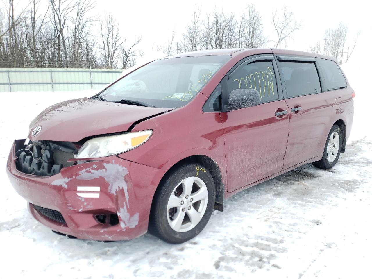 Photo 2 from auction – 2012 TOYOTA SIENNA with VIN 5TDZK3DC2CS246444