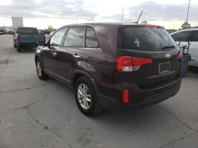 Photo 3 from auction – 2015 KIA SORENTO LX with VIN 5XYKT3A60FG576338