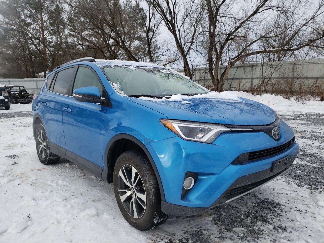 TOYOTA RAV4 XLE 2017 with VIN JTMWFREV0HD093172 - Photo from auction