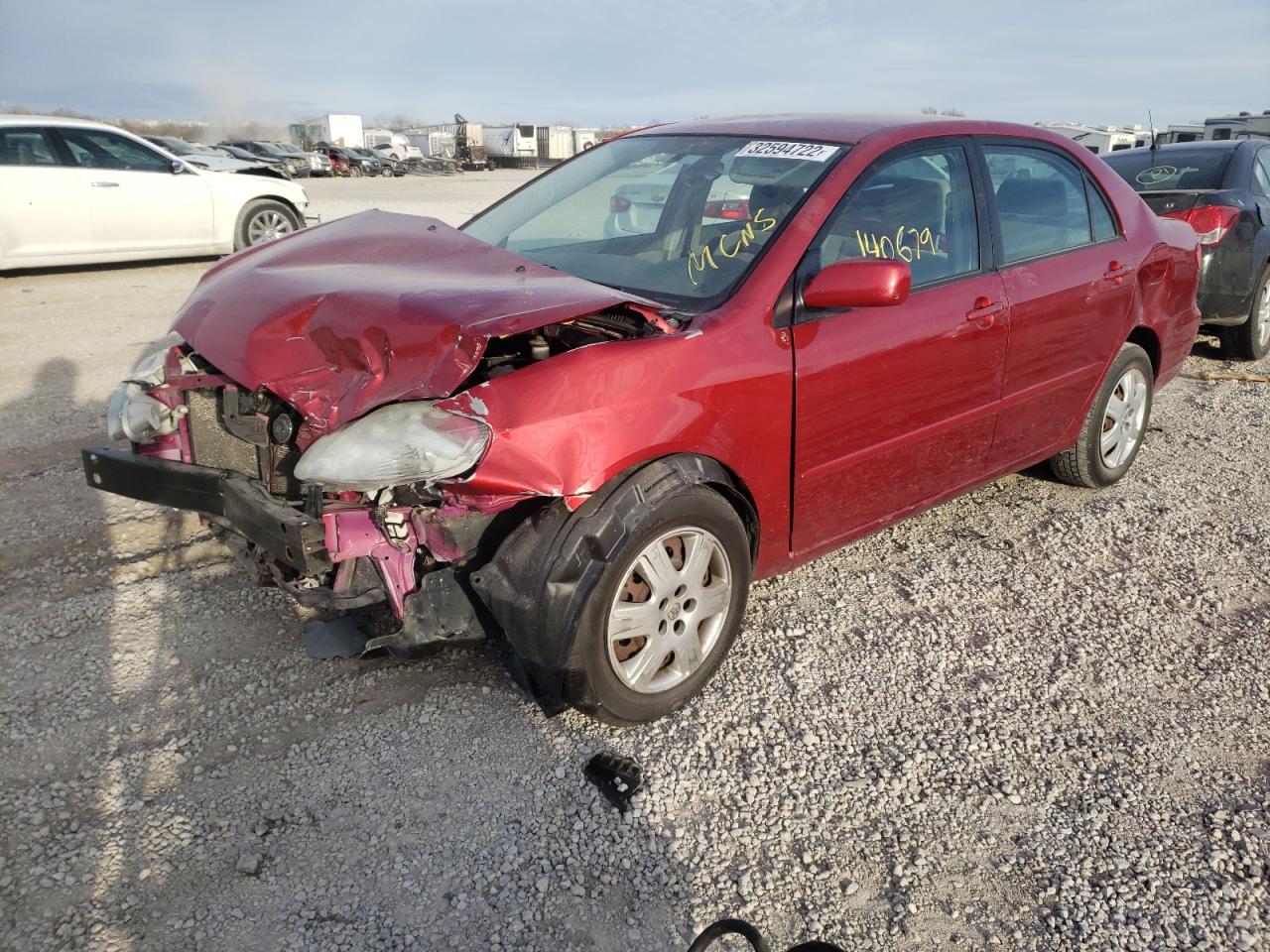 Photo 2 from auction – 2006 TOYOTA COROLLA CE with VIN JTDBR32E060084175