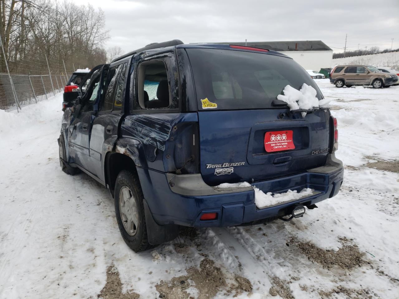 Photo 3 from auction – 2002 CHEVROLET TRAILBLAZE with VIN 1GNDT13S122519519