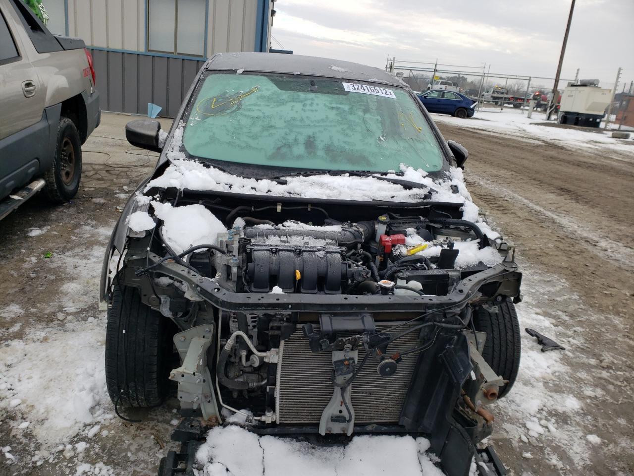 Photo 9 from auction – 2015 NISSAN SENTRA S with VIN 3N1AB7AP4FL658258