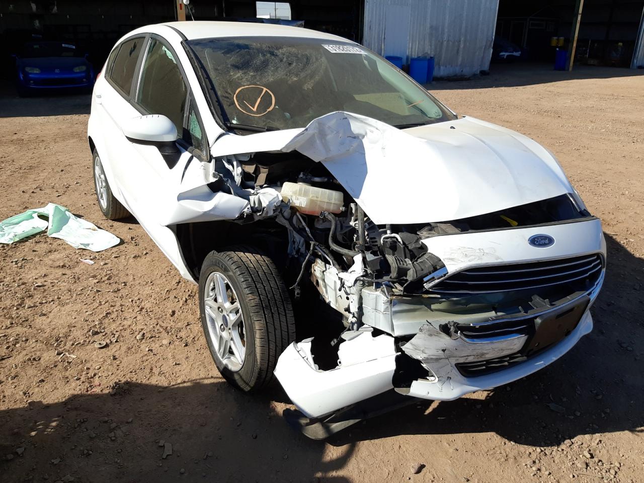 Photo 1 from auction – 2019 FORD FIESTA SE with VIN 3FADP4EJ5KM155820