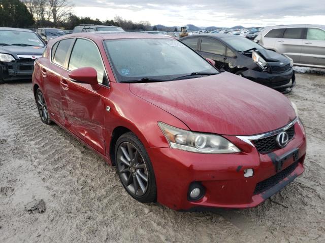 LEXUS CT 200 2012 with VIN JTHKD5BH8C2098649 - Photo from auction