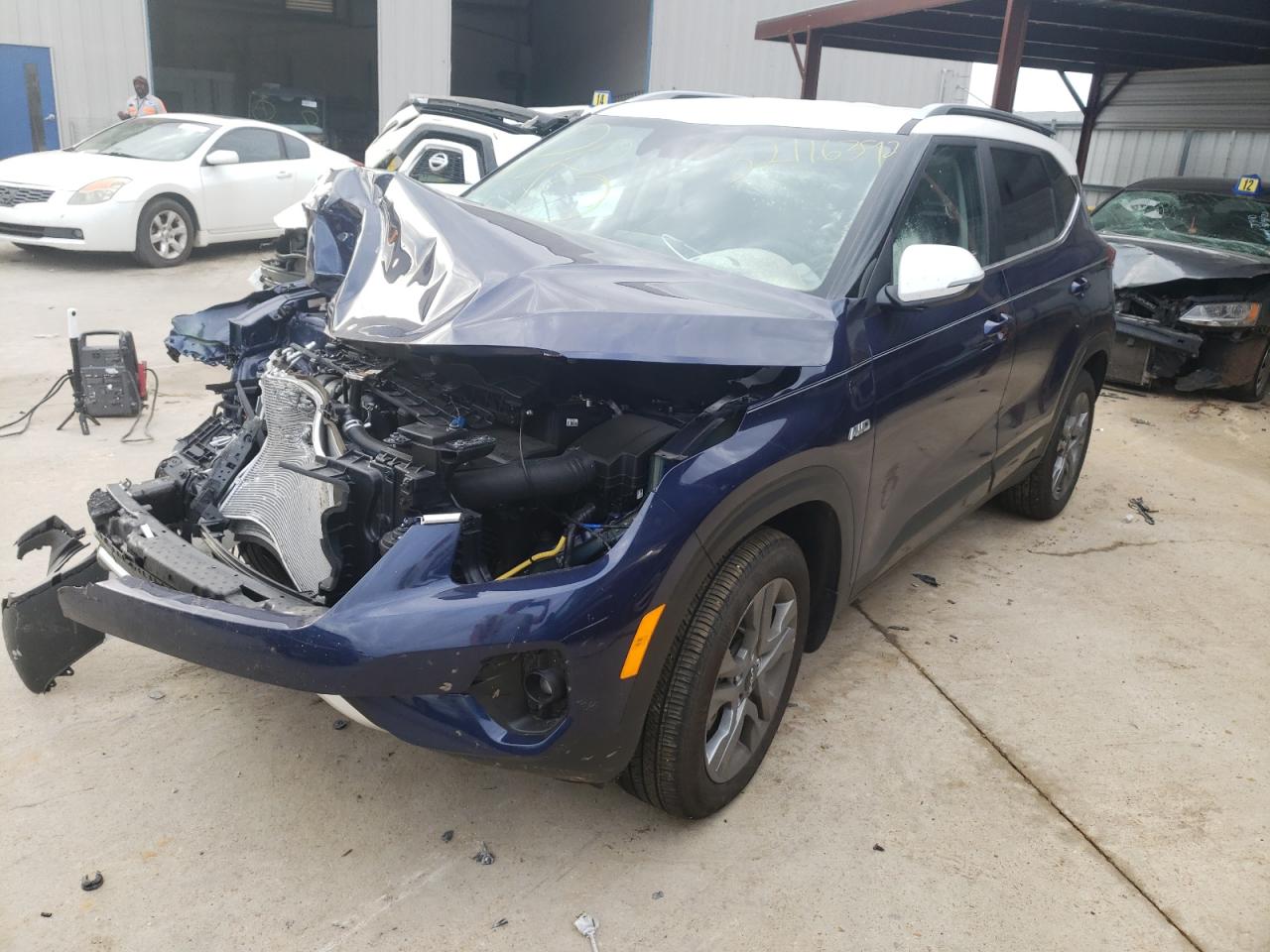 Photo 2 from auction – 2022 KIA SELTOS S with VIN KNDEUCAA6N7269332