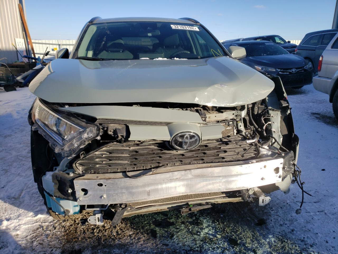 Photo 9 from auction – 2020 TOYOTA RAV4 XLE with VIN 2T3P1RFV2LC089252