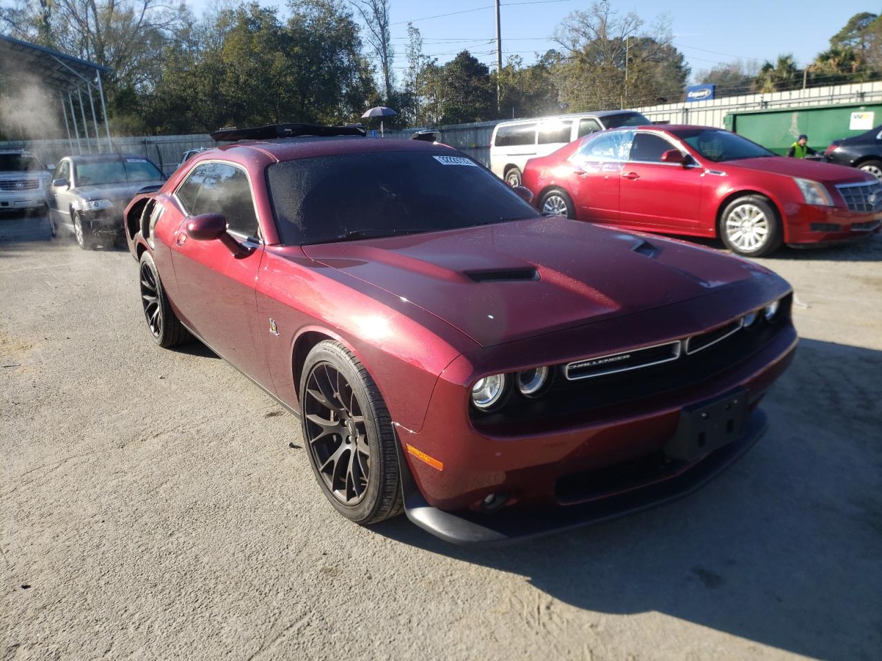 DODGE CHALLENGER 2018 with VIN 2C3CDZFJ4JH229868 - Photo from auction
