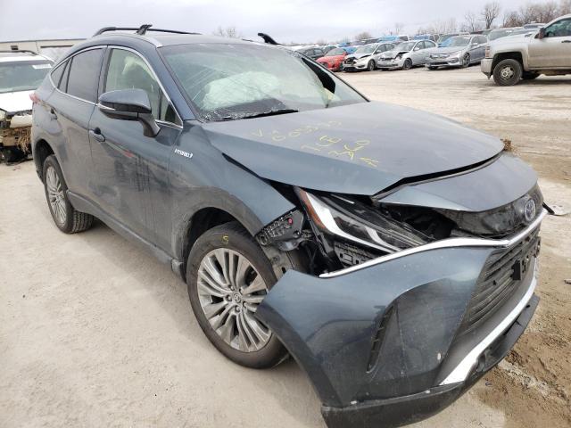 TOYOTA VENZA LE 2021 with VIN JTEAAAAH9MJ005575 - Photo from auction