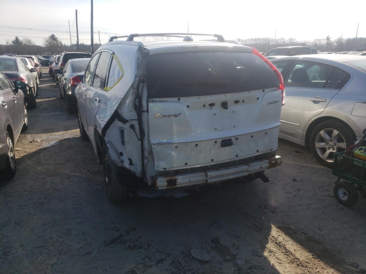 Photo 3 from auction – 2012 HONDA CR-V EXL with VIN 5J6RM4H71CL061195