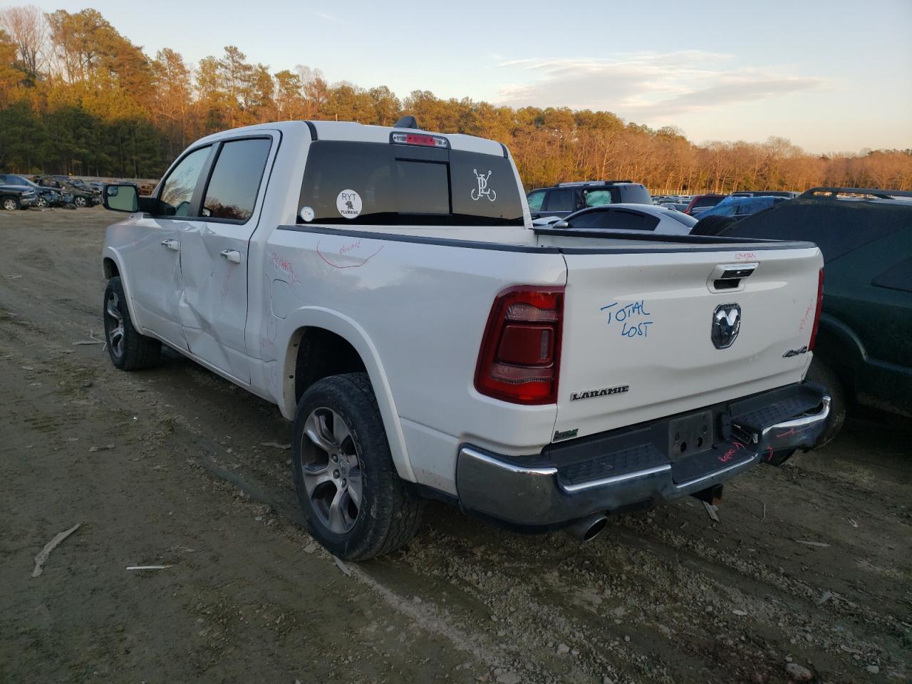 Photo 3 from auction – 2020 RAM 1500 LARAM with VIN 1C6SRFJM9LN222862