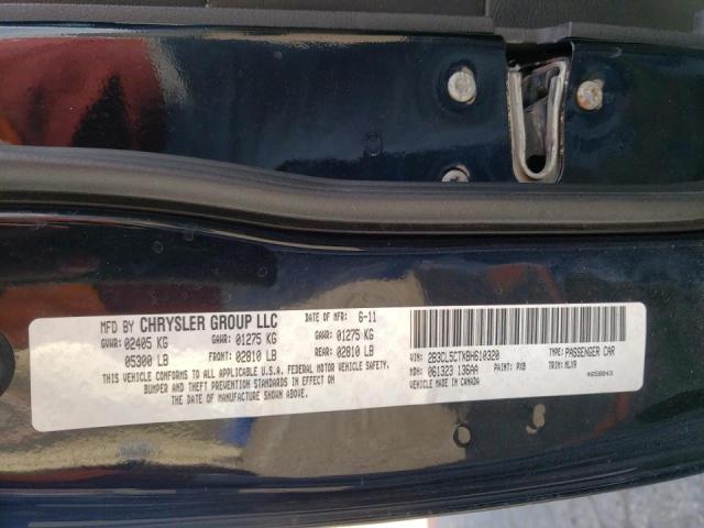 Photo 10 from auction – 2011 DODGE CHARGER R/ with VIN 2B3CL5CTXBH610320