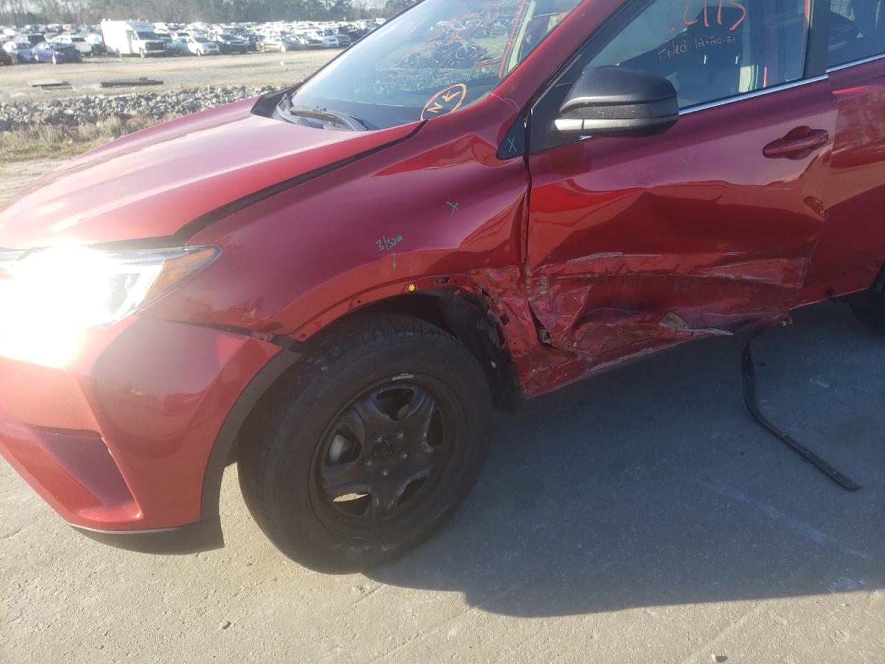 Photo 9 from auction – 2016 TOYOTA RAV4 LE with VIN 2T3ZFREV0GW310055