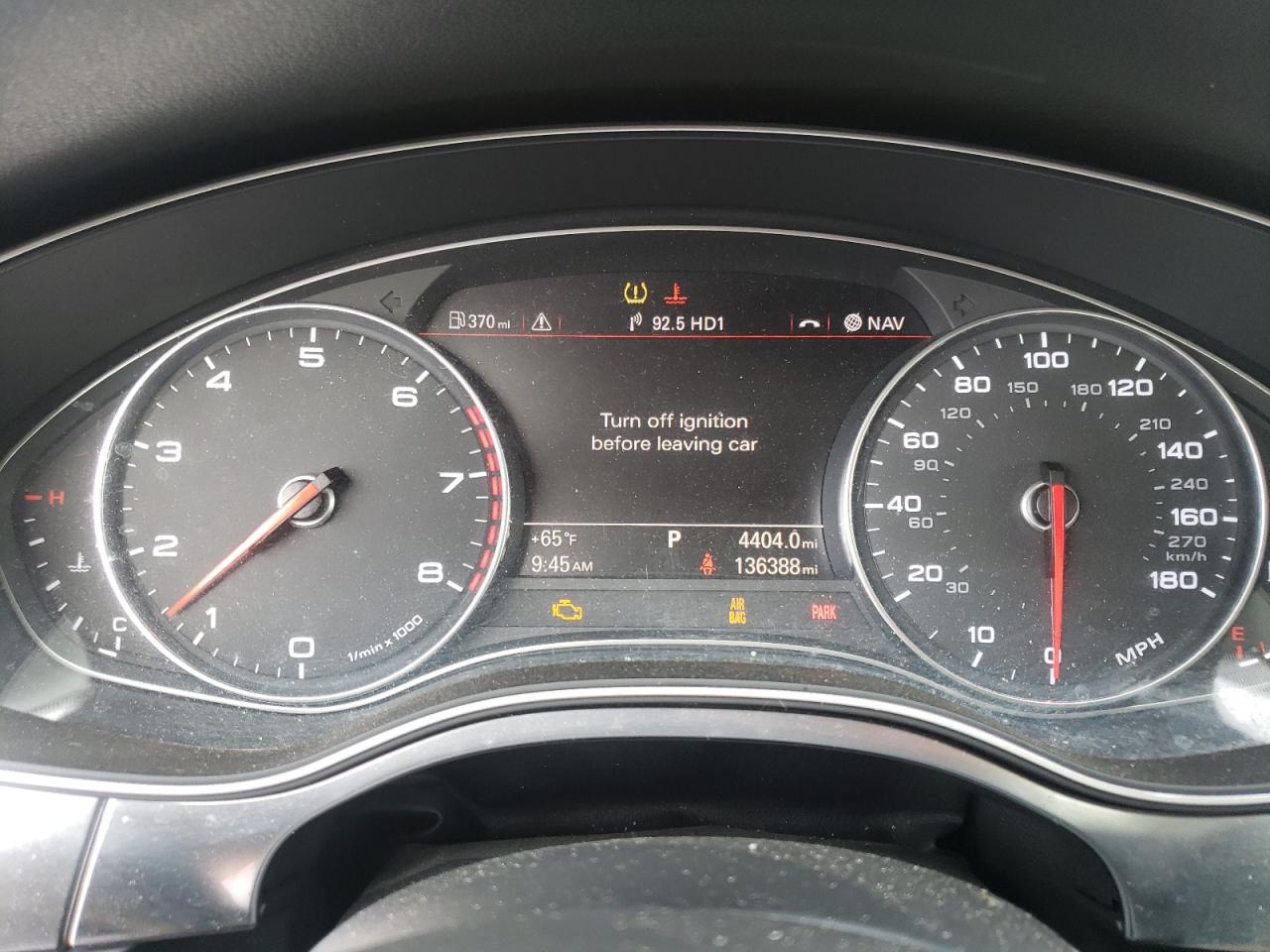 Photo 8 from auction – 2013 AUDI A7 PREMIUM with VIN WAUYGAFC1DN022360