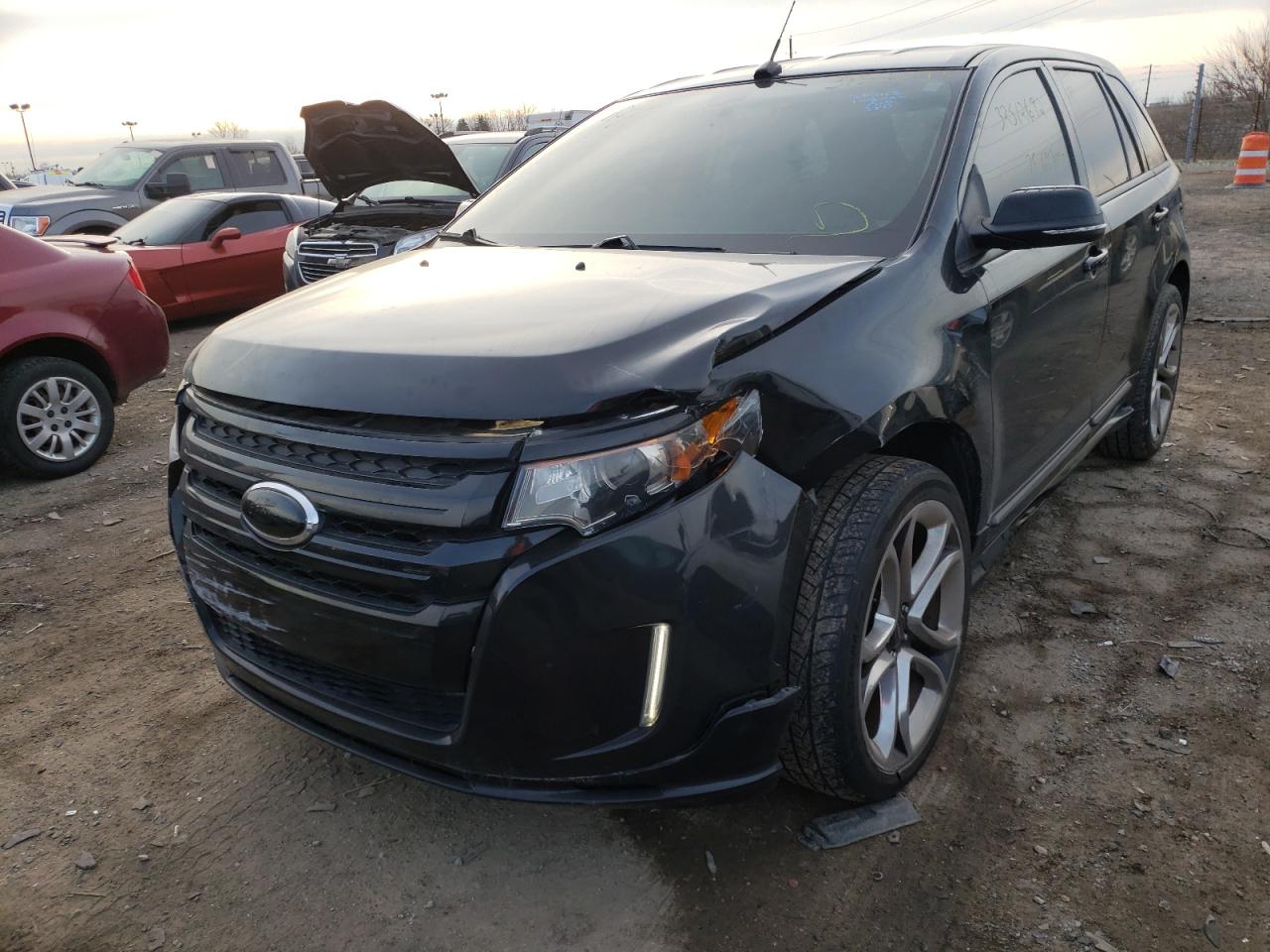 Photo 9 from auction – 2014 FORD EDGE SPORT with VIN 2FMDK4AK7EBB81148