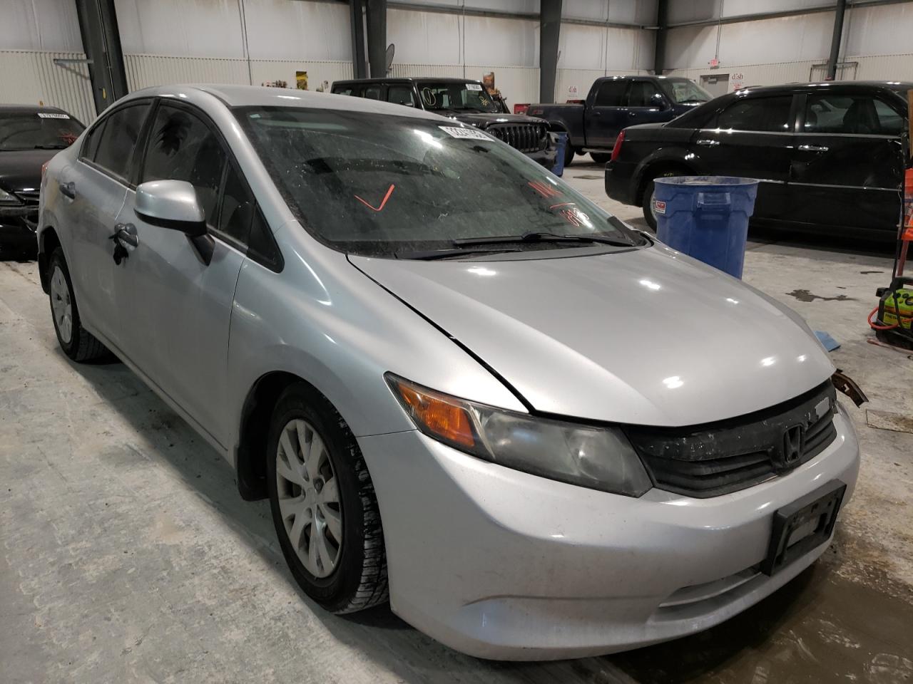 HONDA CIVIC LX 2012 with VIN 19XFB2F58CE316938 - Photo from auction