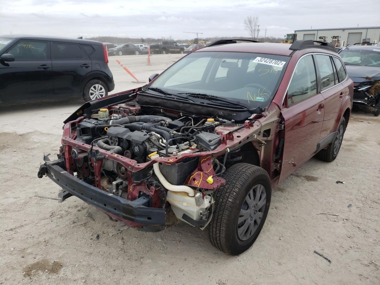 Photo 2 from auction – 2013 SUBARU OUTBACK 2. with VIN 4S4BRCACXD3245123