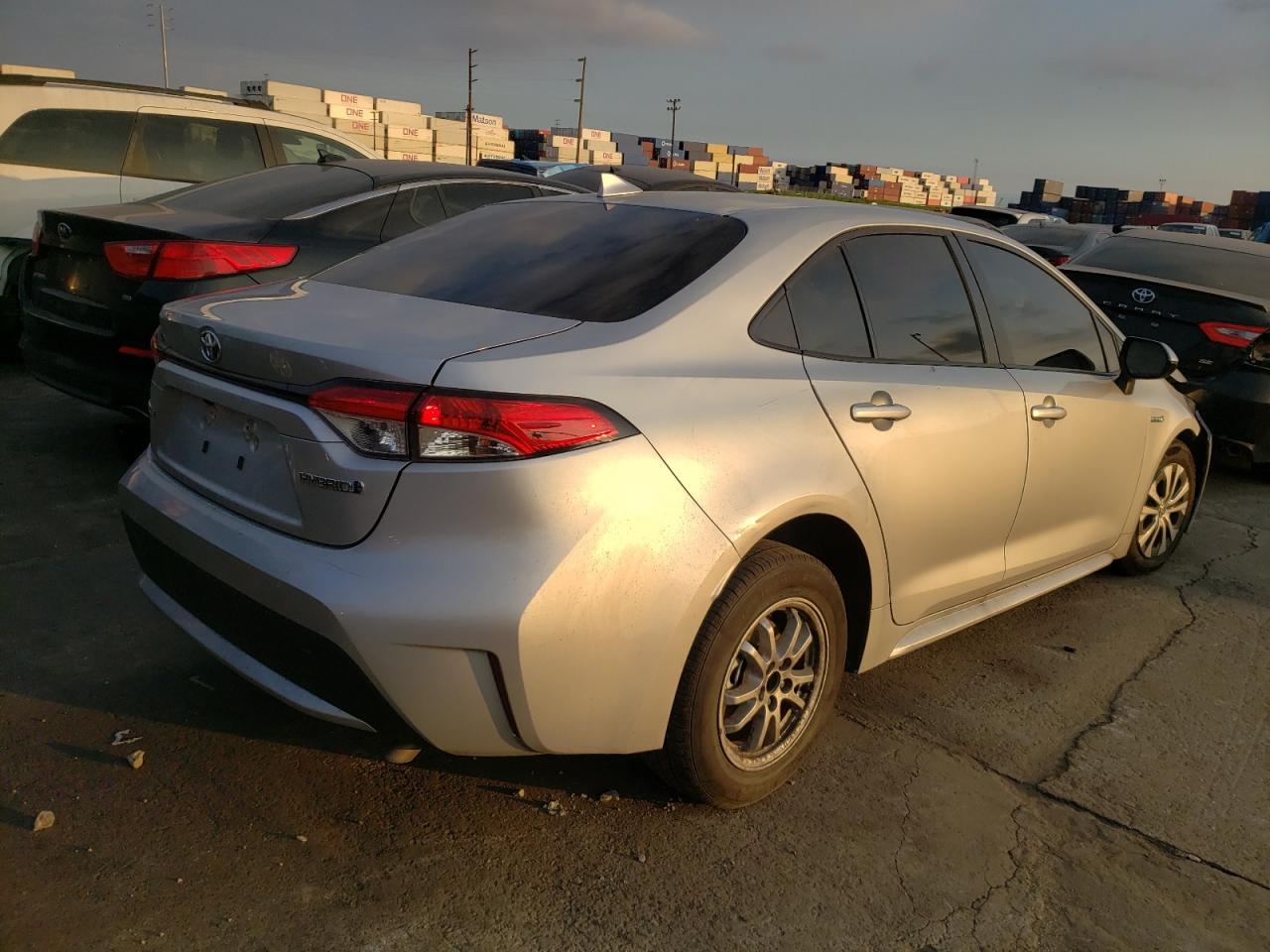Photo 4 from auction – 2021 TOYOTA COROLLA LE with VIN JTDEAMDE9MJ011448