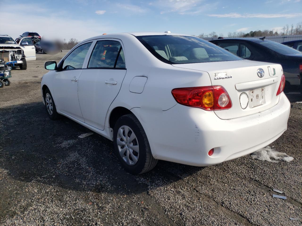 Photo 3 from auction – 2009 TOYOTA COROLLA BA with VIN 1NXBU40E49Z007129