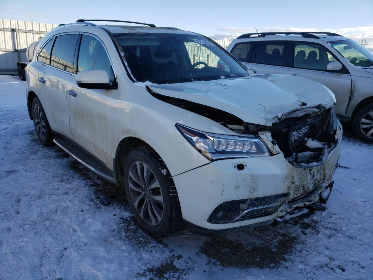 ACURA MDX TECHNO 2015 con VIN 5FRYD4H61FB503424 - Foto de la subasta