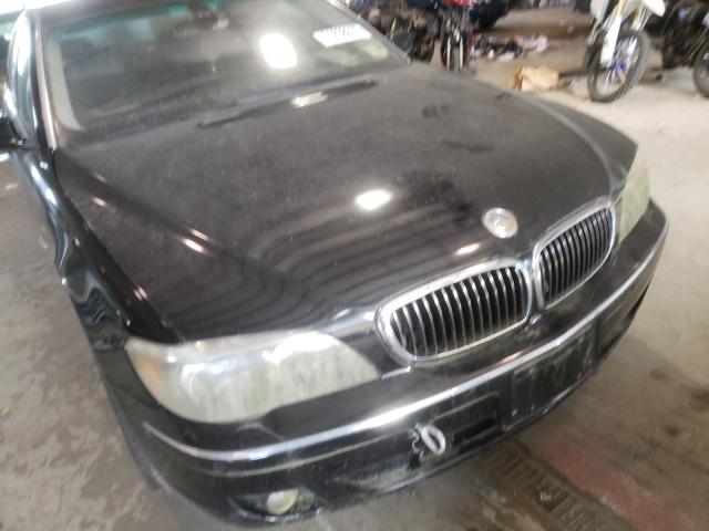 Photo 9 from auction – 2007 BMW 750 with VIN WBAHN83507DT71878