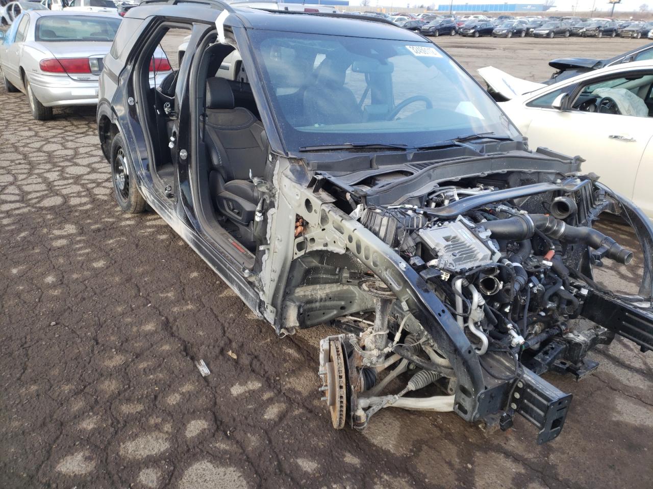 Photo 1 from auction – 2021 FORD EXPLORER S with VIN 1FM5K8GC0MGA39484