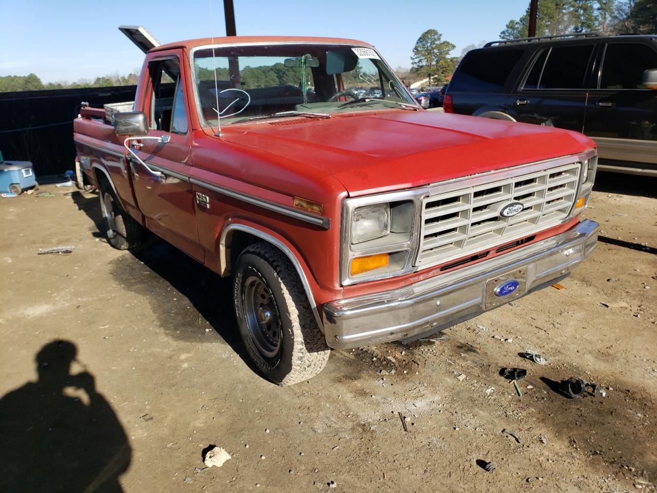 FORD F150 1986 with VIN 1FTCF15N2GNA40972 - Photo from auction