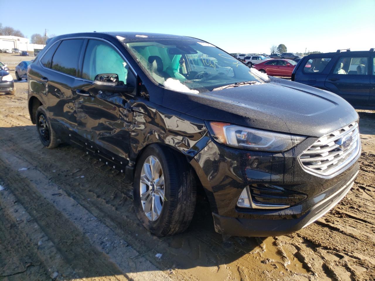 FORD EDGE TITAN 2020 with VIN 2FMPK3K90LBB43244 - Photo from auction