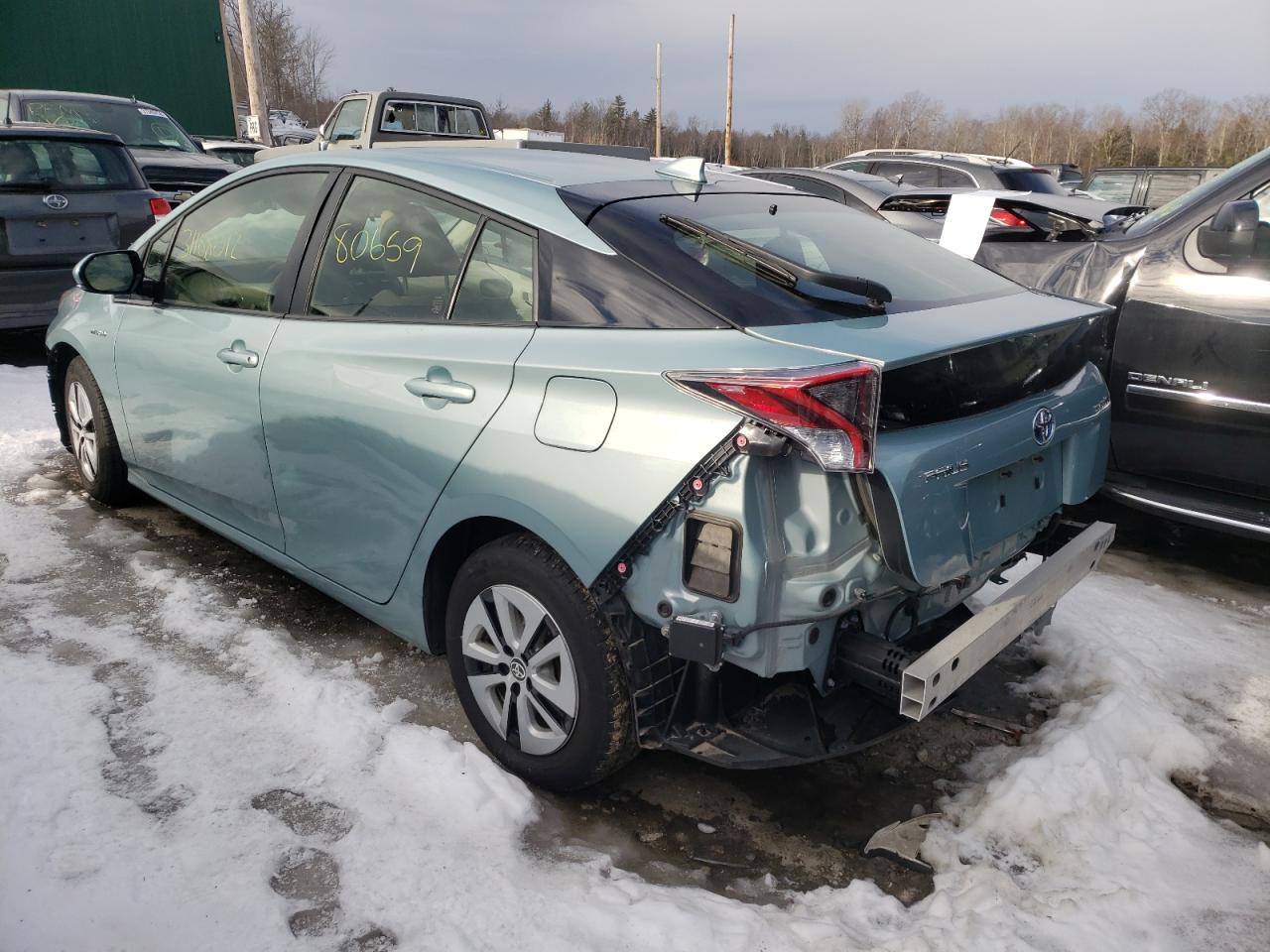 Photo 3 from auction – 2018 TOYOTA PRIUS with VIN JTDKBRFU3J3083733
