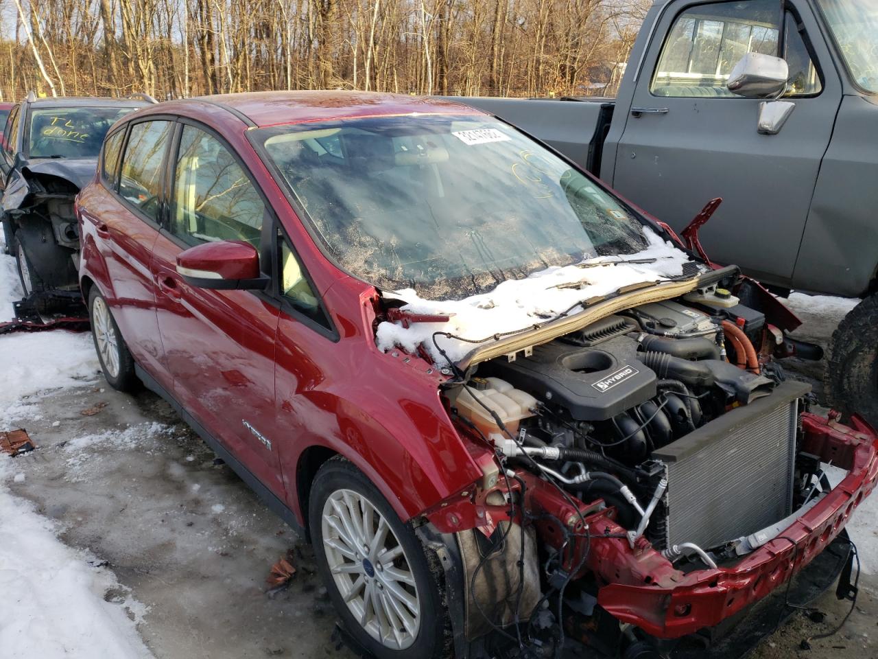 FORD C-MAX SE 2015 z numerem VIN 1FADP5AU6FL113783 - Zdjęcie z aukcji