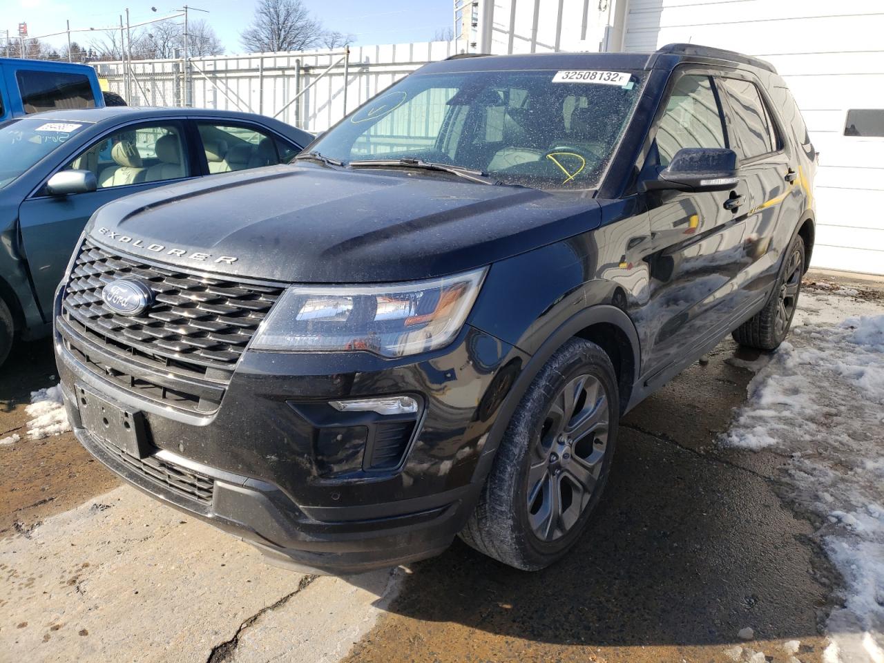 Photo 2 from auction – 2018 FORD EXPLORER S with VIN 1FM5K8GT8JGB52806